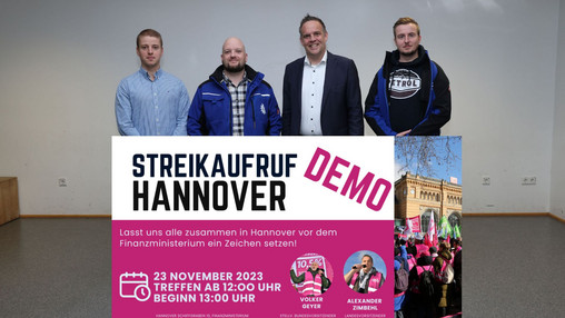 NBB Landesvorsitzender informiert über Demo am 23.11. sowie Verhandlungsstand TV-L