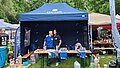 Katja Riegel und Monika Adam (v.l.n.r.) am Stand des DV Hannover beim Behördenmarathon 2026