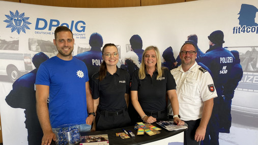 Tag der Gewerkschaften an der Polizeiakademie in Oldenburg 